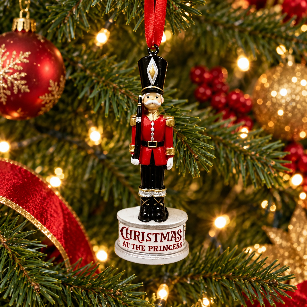 Christmas at the Princess Toy Soldier Ornament