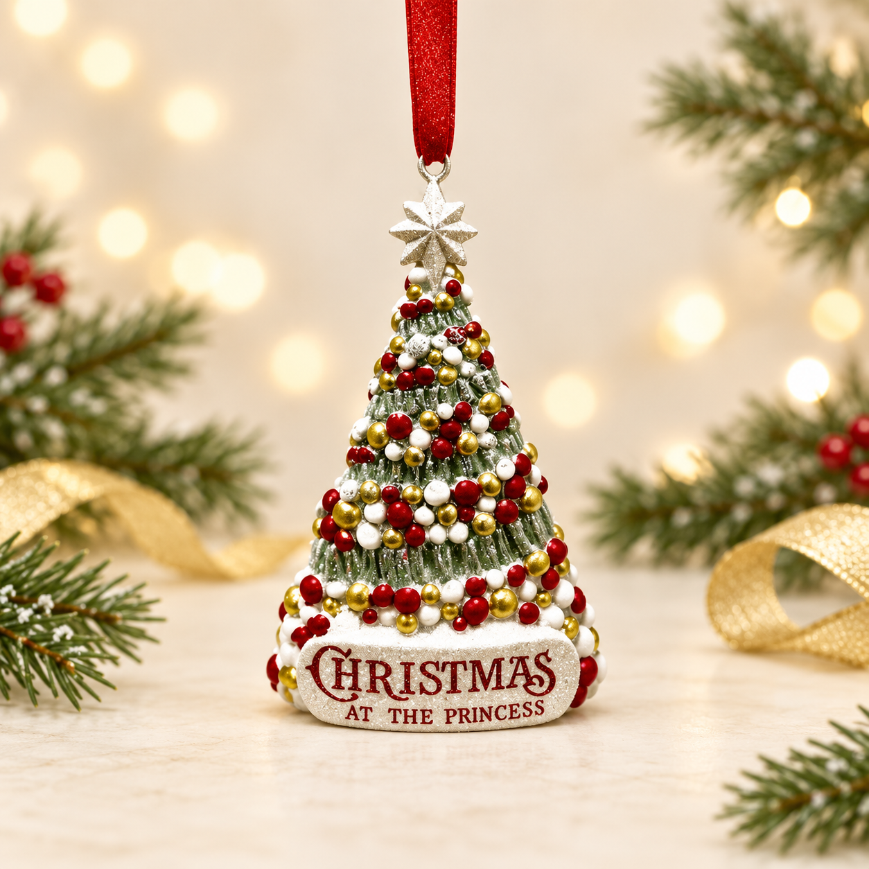 Christmas at the Princess La Hacienda Tree Ornament