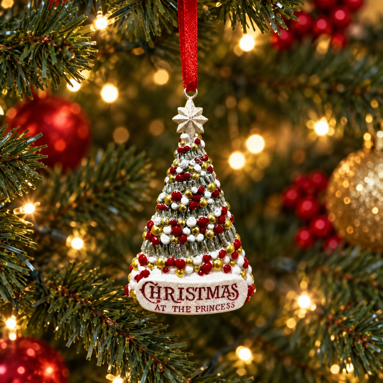 Christmas at the Princess La Hacienda Tree Ornament