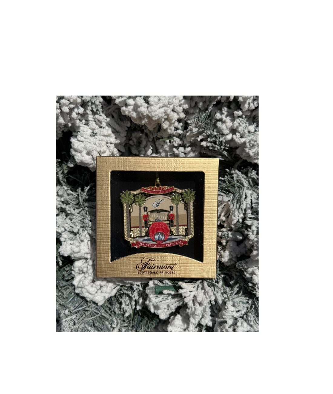 2025 Christmas at the Princess 16th Anniversary Ornament