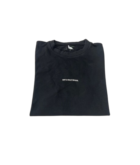 Le Golf Not a Golf Brand - Vintage Wash Black Tee