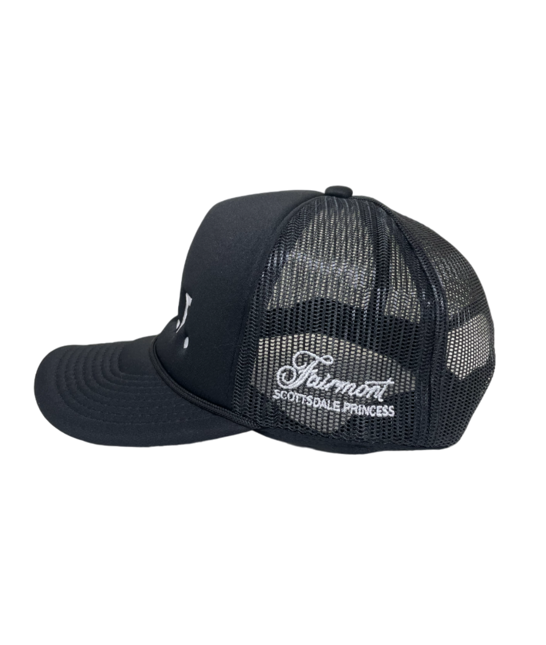 Black Golf Trucker Hat