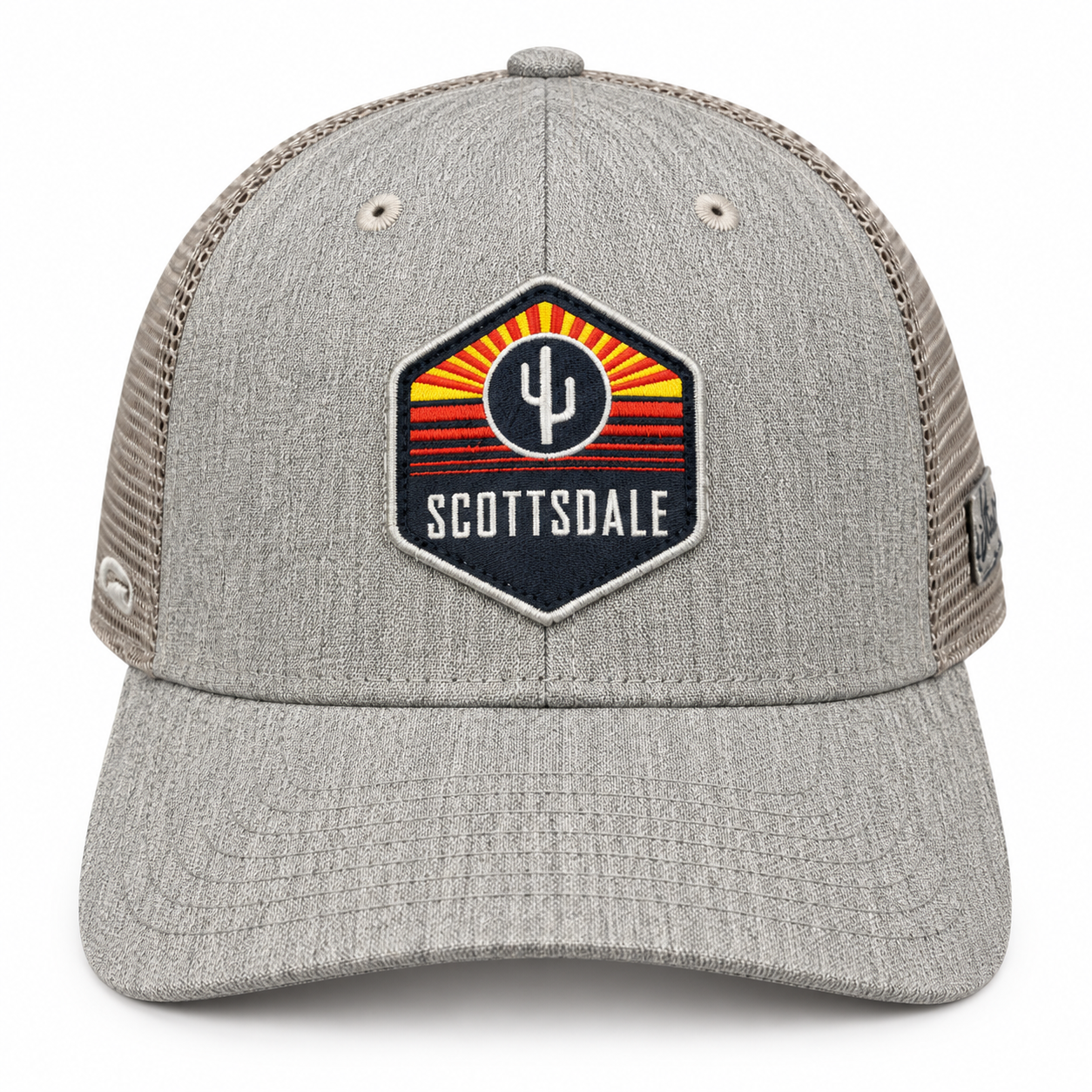 Scottsdale Gray Classic Trucker Adjustable Hat