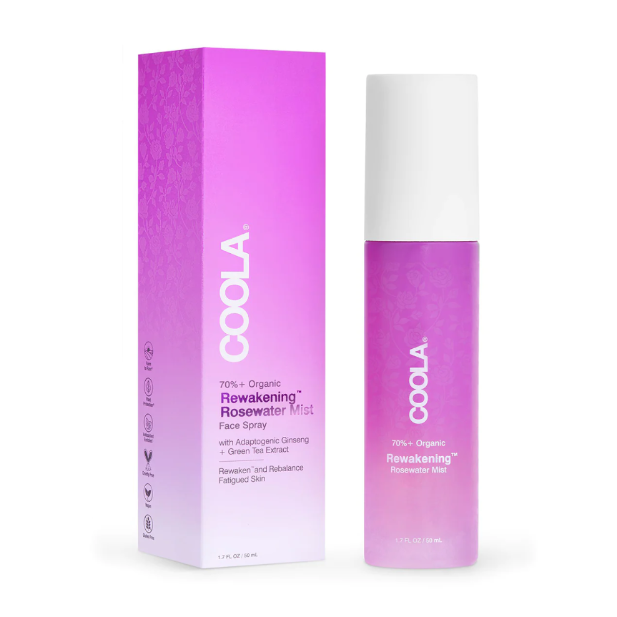 Coola Rewakening™ Rosewater Mist Face Spray