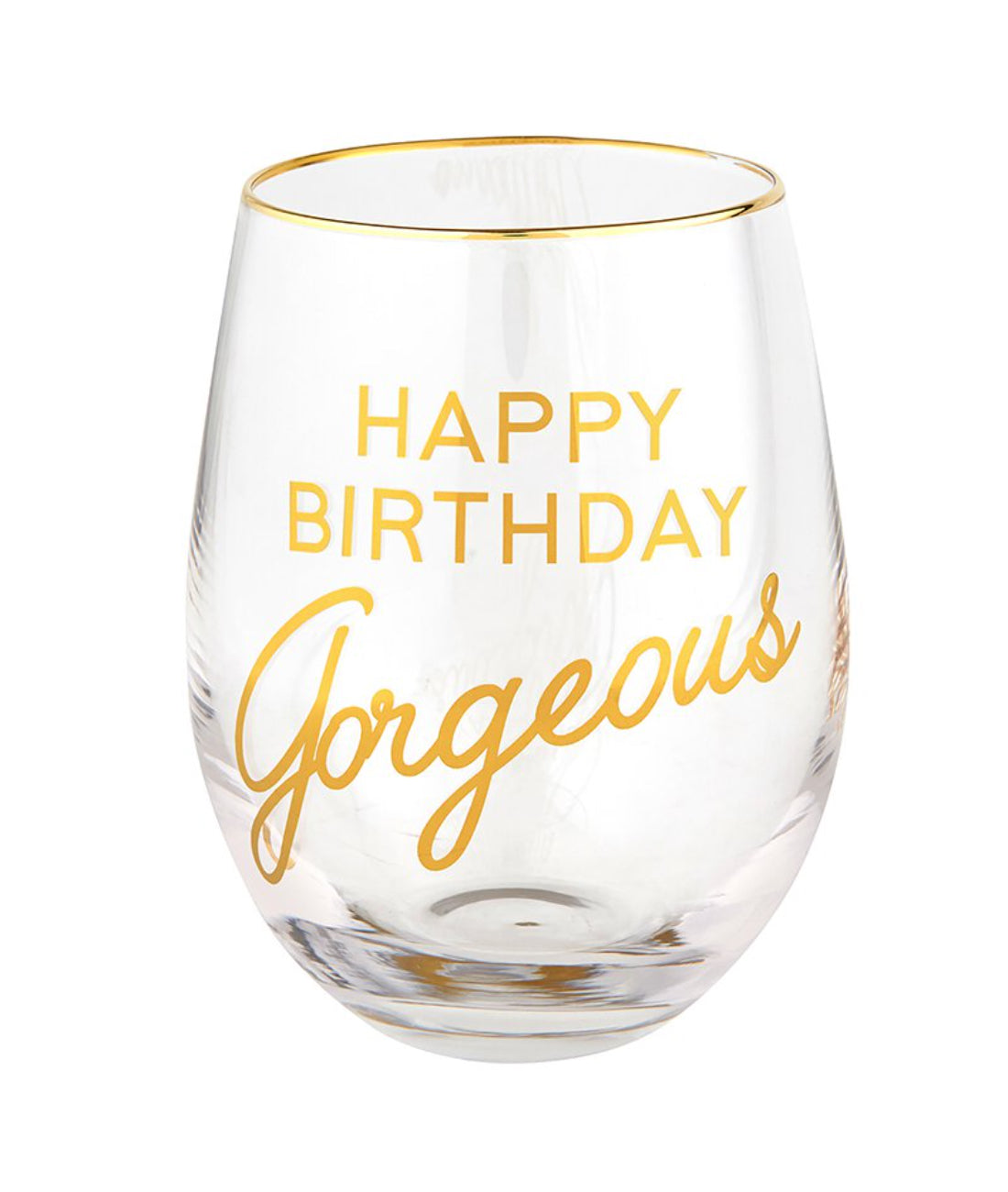 Wine Glass - Happy Birthday Gorgeous